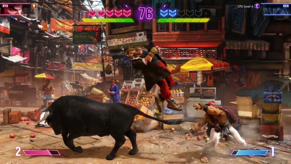 صحنهای از محیط و گیمپلی بازی Street Fighter 6 - تصویر 4