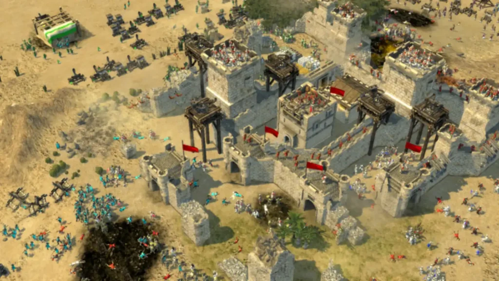 صحنهای از محیط و گیمپلی بازی Stronghold Crusader 2 - تصویر 4