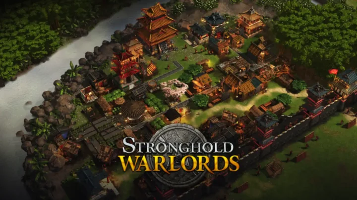 بازی Stronghold Warlords؛ تصویر شاخص با لوگوی رسمی بازی