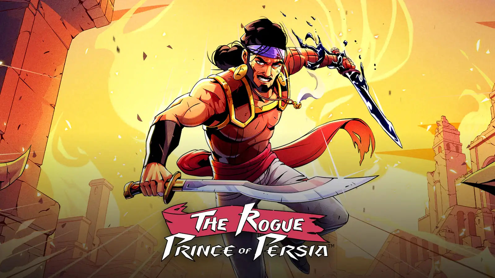 بازی The Rogue Prince of Persia برای کامپیوتر؛ تصویر شاخص با لوگوی رسمی بازی