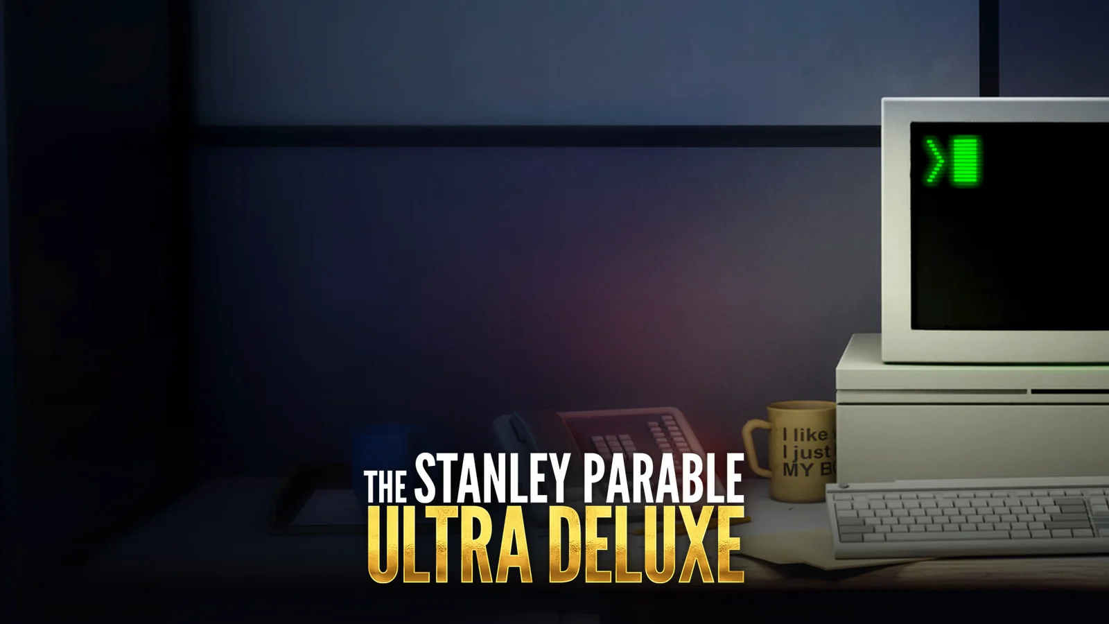بازی The Stanley Parable Ultra Deluxe بازی The Stanley Parable Ultra Deluxe؛ تصویر شاخص با لوگوی رسمی بازی