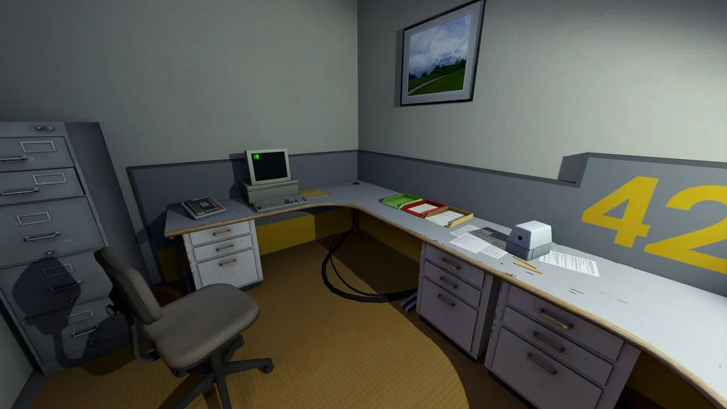 صحنهای از محیط و گیمپلی بازی The Stanley Parable Ultra Deluxe - تصویر 1