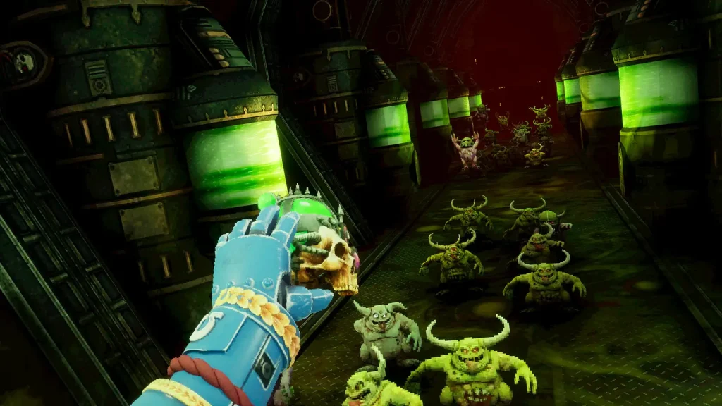 صحنه‌ای از محیط و گیم‌پلی بازی Warhammer 40000 Boltgun - تصویر 4