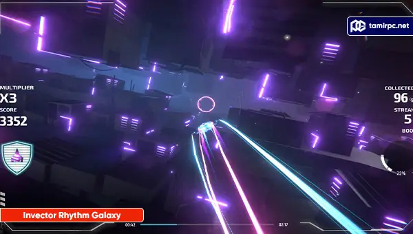 تصاویری از محیط بازی Invector Rhythm Galaxy