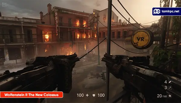 تصاویری از محیط بازی Wolfenstein II The New Colossus