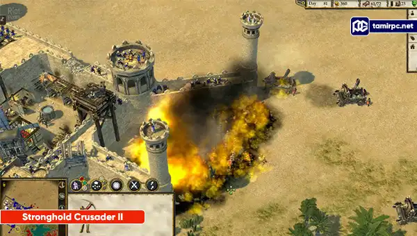 تصاویری از محیط بازی Stronghold Crusader 2