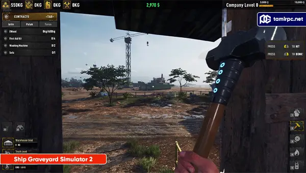 تصاویری از محیط بازی Ship Graveyard Simulator 2