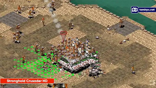 تصاویری از محیط بازی Stronghold Crusader HD
