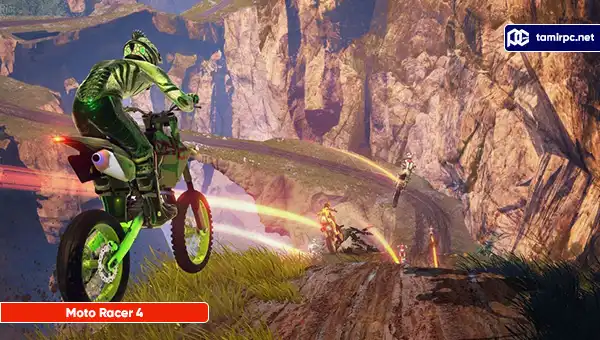 تصاویری از محیط بازی Moto Racer 4