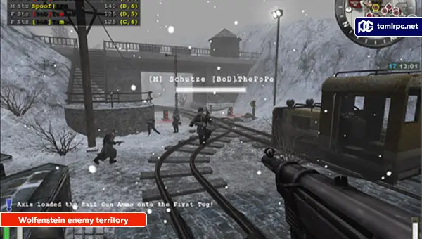 تصاویری از محیط بازی Wolfenstein enemy territory