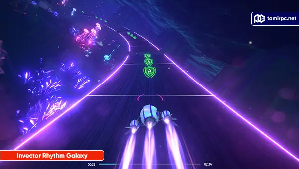 تصاویری از محیط بازی Invector Rhythm Galaxy