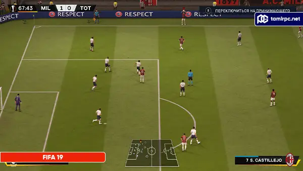 تصاویری از محیط بازی FIFA 19