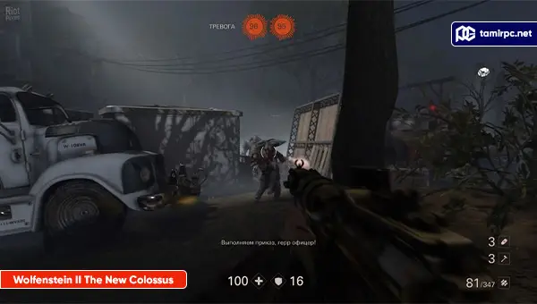 تصاویری از محیط بازی Wolfenstein II The New Colossus