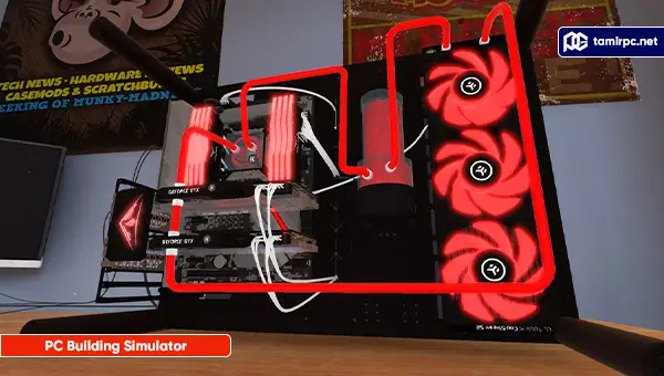 تصاویری از محیط بازی PC Building Simulator