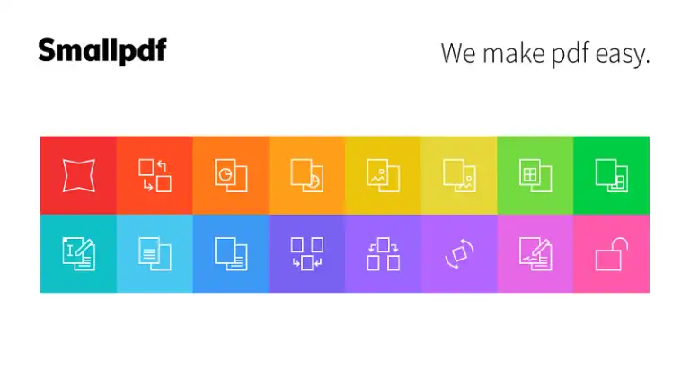 ابزارهای سایت Smallpdf