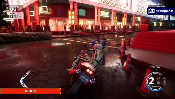 تصاویری از محیط بازی RIDE 3