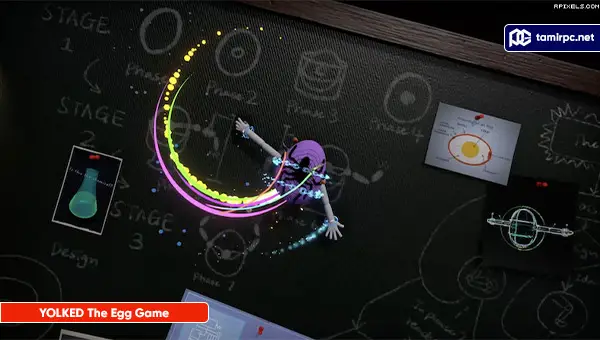 تصاویری از محیط بازی YOLKED The Egg Game