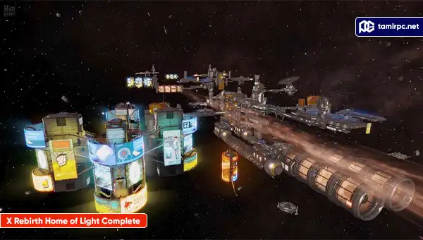 تصاویری از محیط بازی X Rebirth Home of Light Complete