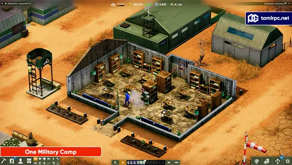 تصاویری از محیط بازی One Military Camp