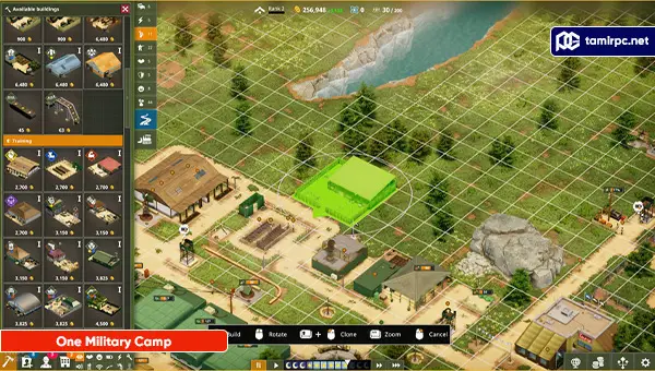تصاویری از محیط بازی One Military Camp