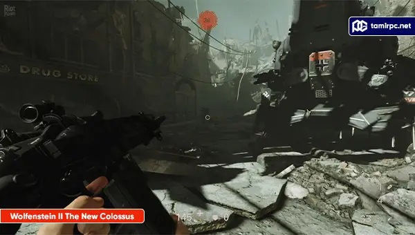 تصاویری از محیط بازی Wolfenstein II The New Colossus