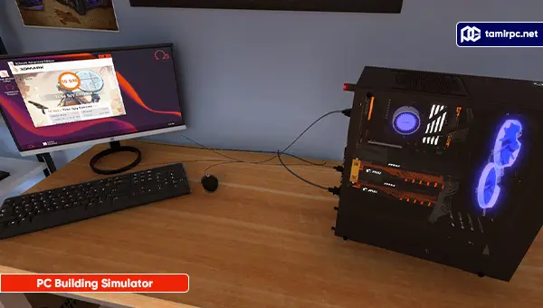 تصاویری از محیط بازی PC Building Simulator