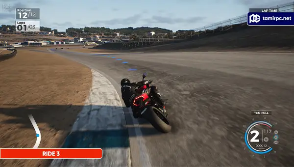 تصاویری از محیط بازی RIDE 3
