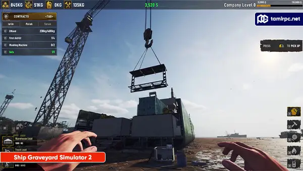 تصاویری از محیط بازی Ship Graveyard Simulator 2