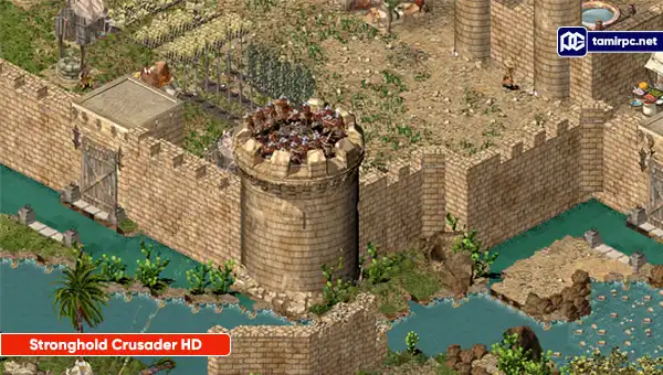 تصاویری از محیط بازی Stronghold Crusader HD